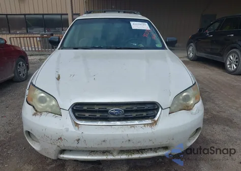2007 Subaru Outback 2.5I z USA, uszkodzony, nr VIN 4S4BP61C877321135